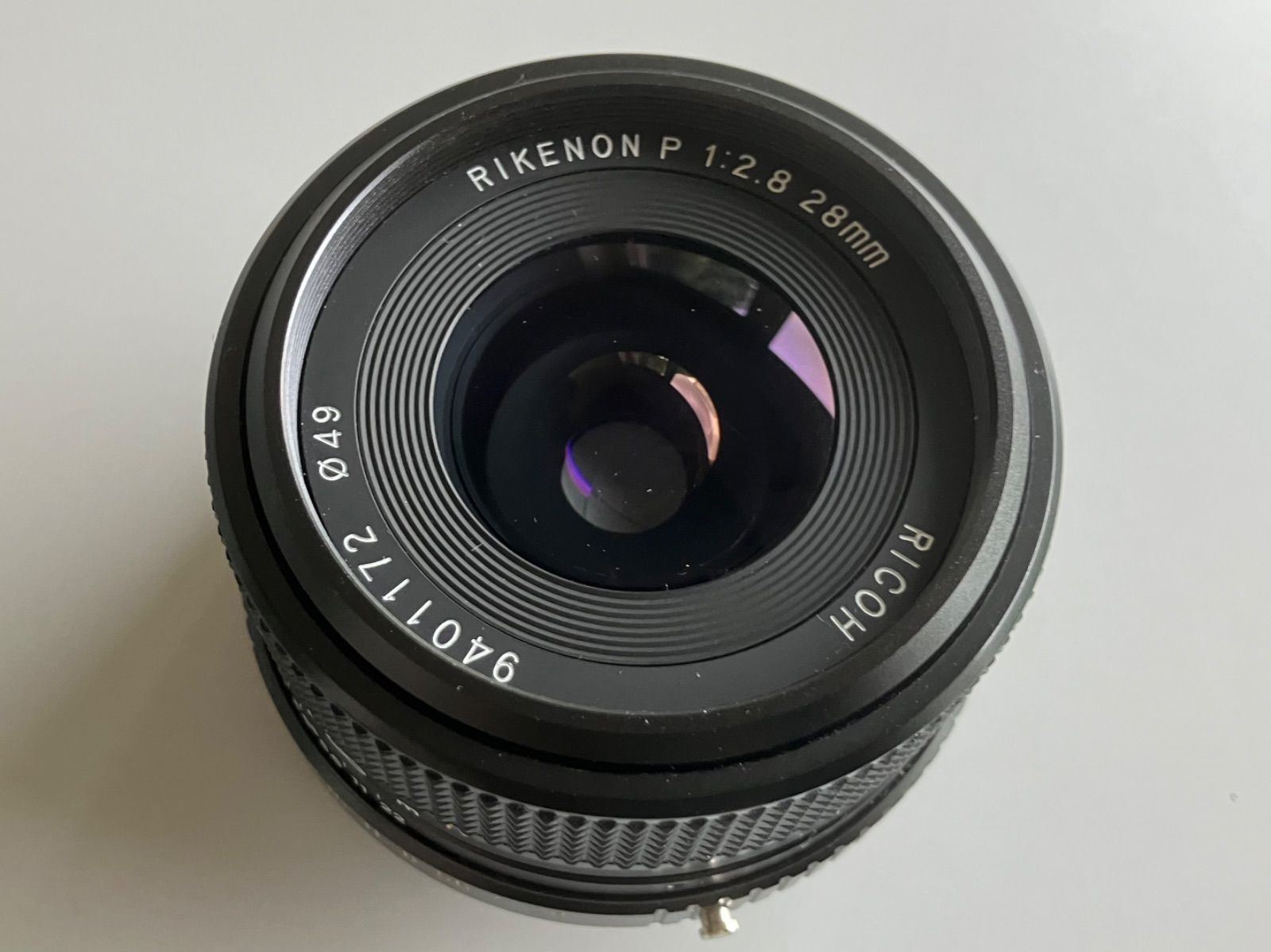 レンズ(単焦点) RICOH RIKENON P 28mm f/2.8 伝説の富岡光学製】動作◎ RIKENON P 28mm f2.8 - メルカリ