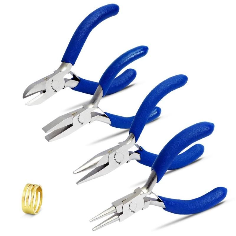 やっちゃん　ワンハンドル籐蓋カスタム　LLサイズ ナチュラル色 SPEEDWOX アクセサリー工具4点セット 平ヤットコ 丸ヤットコ