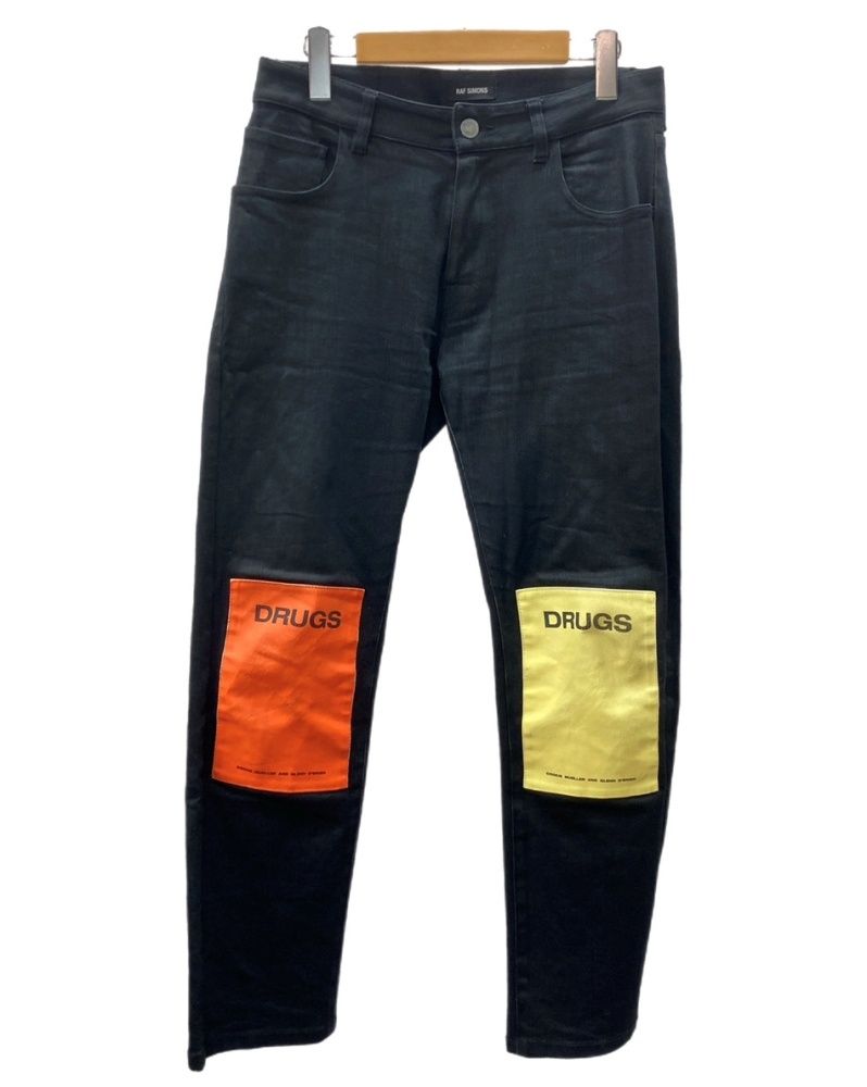 ラフシモンズ RAF SIMONS Patchwork Relaxed Fit Jeans パッチワーク 