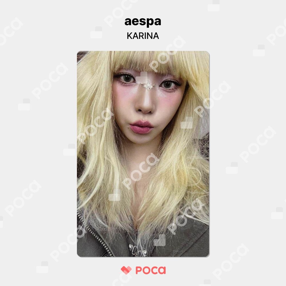 aespa カリナ ワルツ アンコールライブ リング特典トレカ aespa カリナ ワルツ アンコールライブ リング特典トレカ K-POP