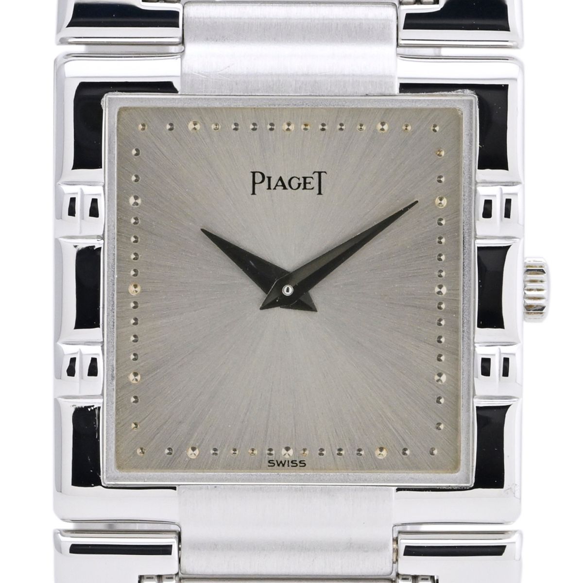 ピアジェ PIAGET ダンサー スクエア 80317 腕時計 WG クォーツ