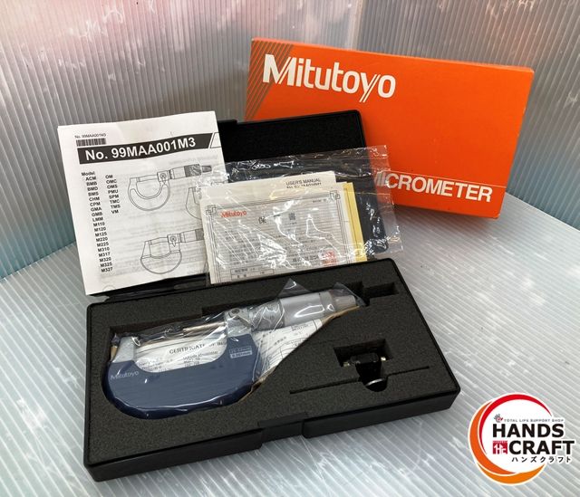 ミツトヨ M327-50 ラチェットシンブルマイクロメータ
