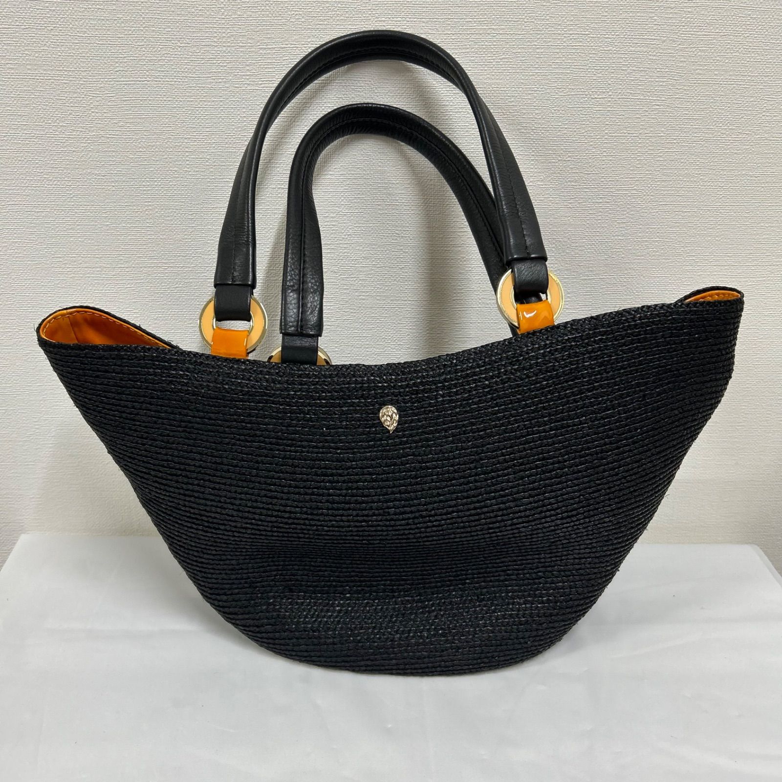 ☆ヘレンカミンスキー　かごバッグ　ラフィア　トートバッグ　ハンドバッグ　美品☆ Amazon.co.jp: ヘレンカミンスキー カゴバッグ ラフィア