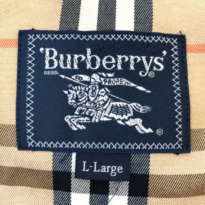 バーバリーズ BURBERRYS ダウンライナー付きコート ネーム入り サイズ