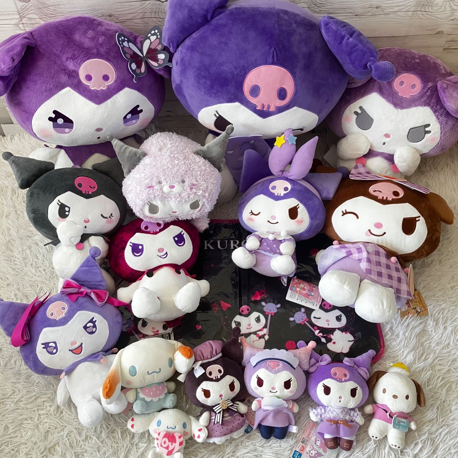 サンリオ クロミちゃん2個シナモン ハンギョドン フィギュア多数！