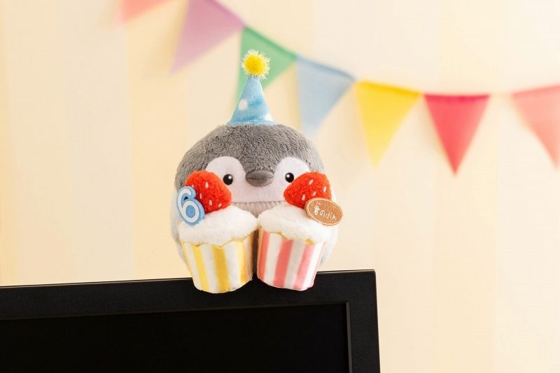 ぬいぐるみ コウペンちゃん 君といっしょの6周年デスクトップ