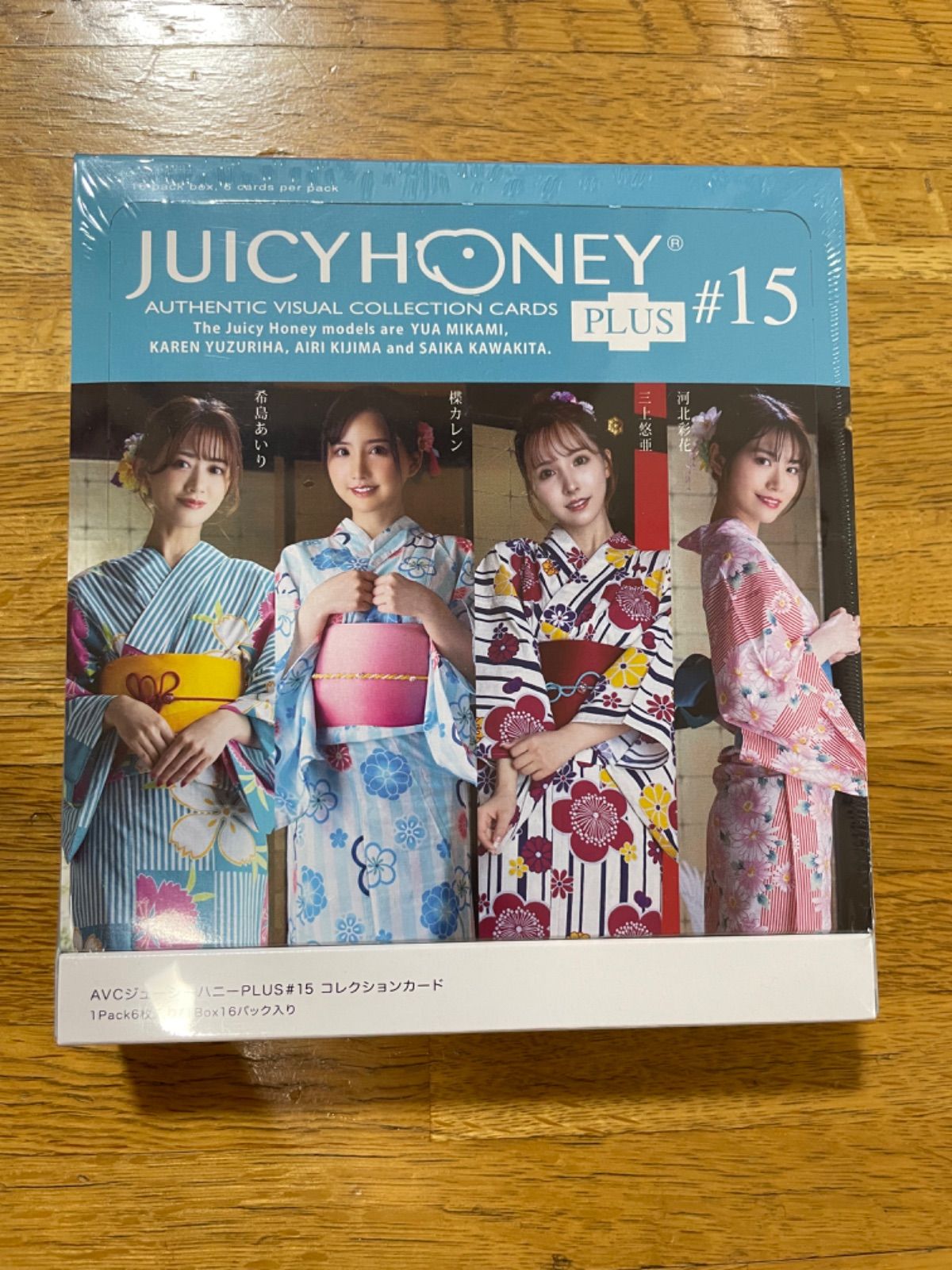 ジューシーハニー　PLUS#15 未開封16パック 2025年最新】ジューシーハニーカード 未開封の人気アイテム