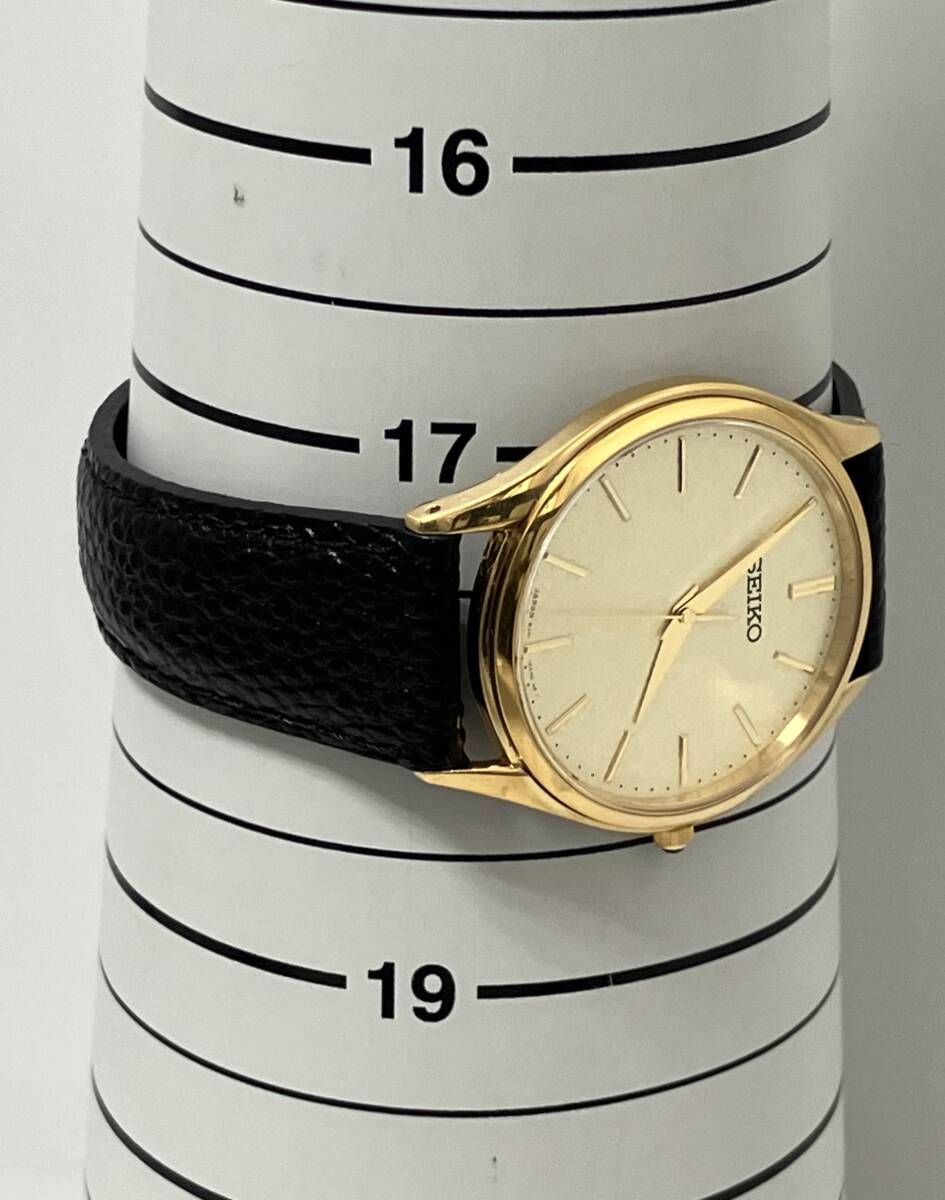 SEIKO セイコー／DOLCE／ 8J41-0AJ0／ 961＊＊＊／ ゴールド文字盤