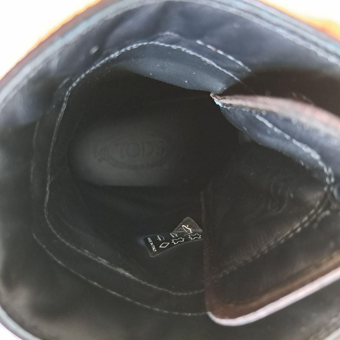 送料無料＆最短翌日配送！ TOD S トッズ メンズ ゴンミーニ レースアップブーツ ミドル レザー ボルドー US9 レースアップ 男女兼用 ユニセックス メンズ レディース お探しの商品を格安ゲット!