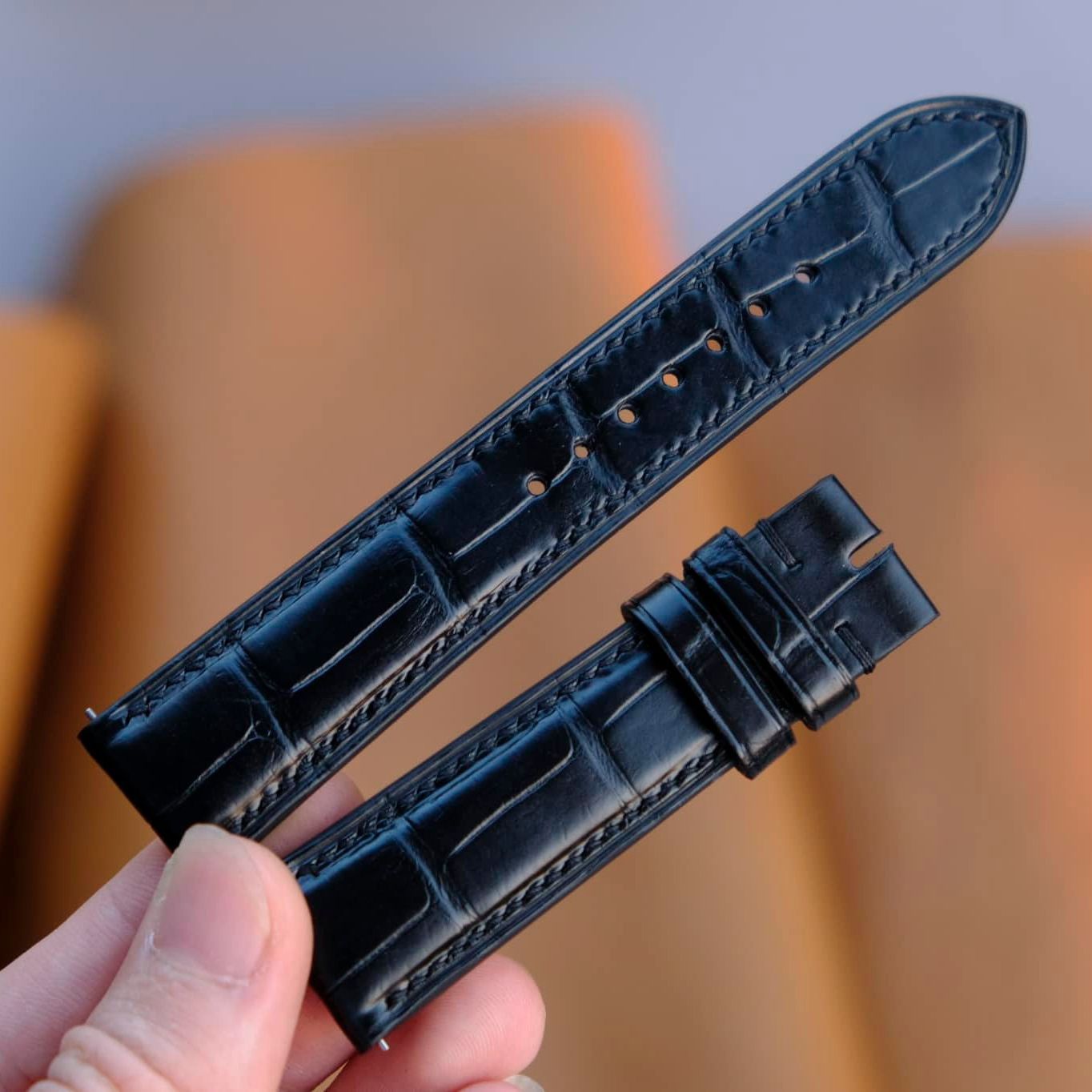 アップルウォッチバンド クロコダイル ワニ革 東南アジアのタンナー社 竹柄 38|40|41mm 42|44|45|49mm 交換ベルト 時計ベルト レザーバンド 時計バンドレザーアップルウォッチバンド アレルギー 予防