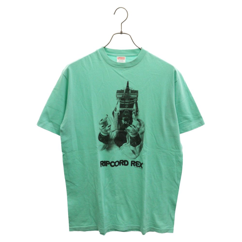SUPREME (シュプリーム) 03SS ×Rammellzee Ripcord Rex Tee ラメルジー リップコード レックス 半袖Tシャツ エメラルド