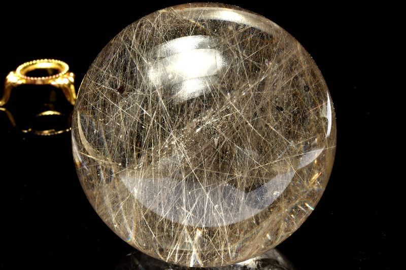 シルバールチルクォーツ 77mm