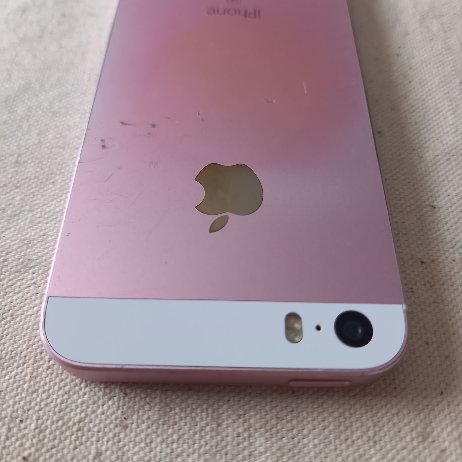 Apple iPhone SE Rose Gold 64GB ソフトバンク - メルカリ