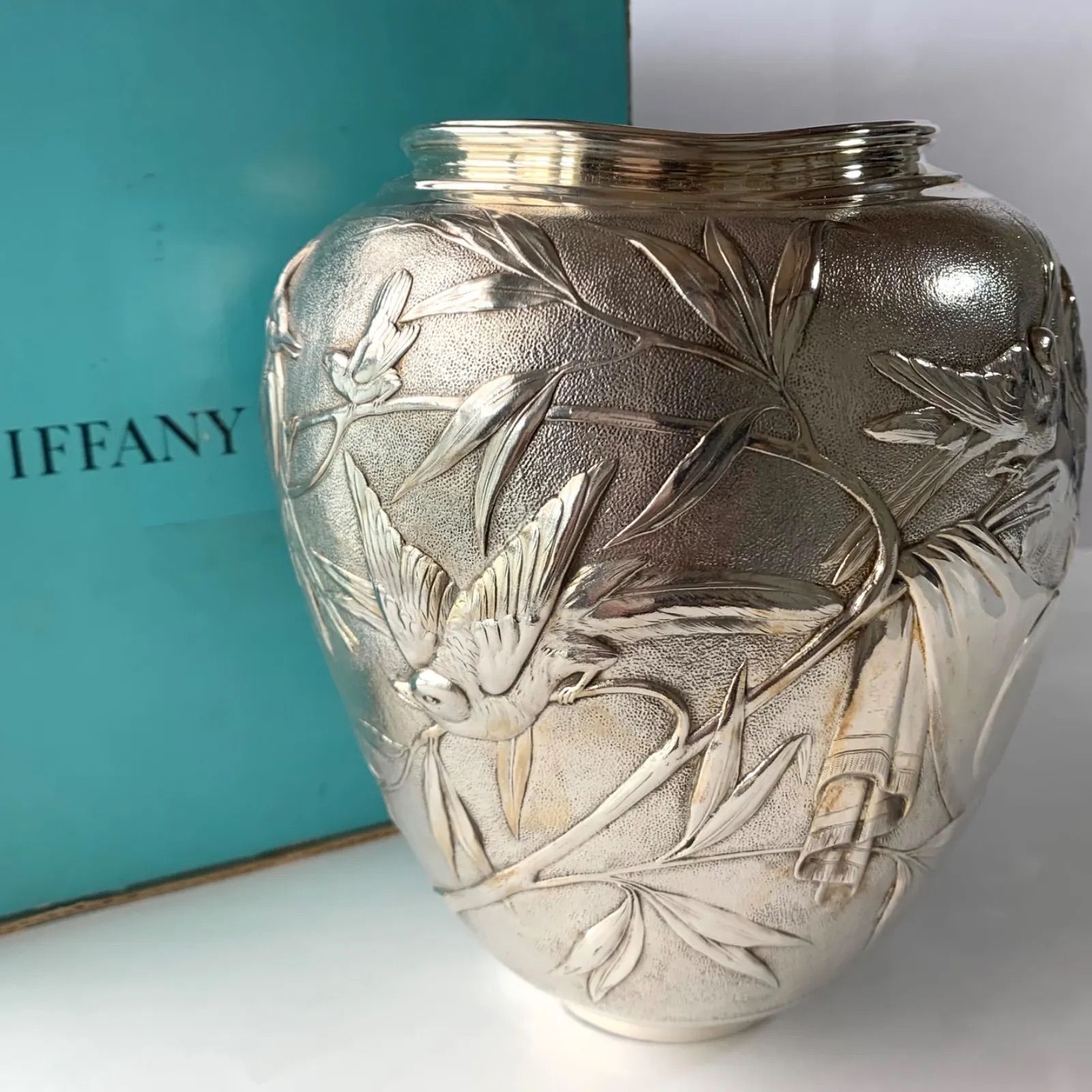 希少 Tiffany&Co. ティファニー 花瓶 SV925 インテリア小物 置物 