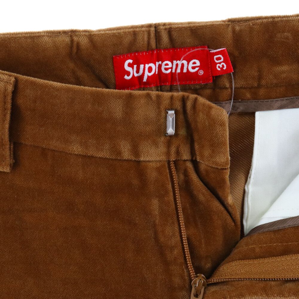 SUPREME (シュプリーム) 20AW Velvet Trouser ベルベットベロア