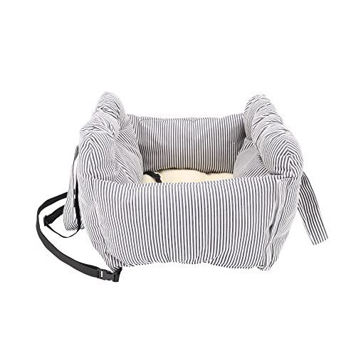  PEANUTS スヌーピー ふかふかドライブベッド お出かけ用 ヒッコリー 犬猫 ベッド クッション ベッド マット カバー