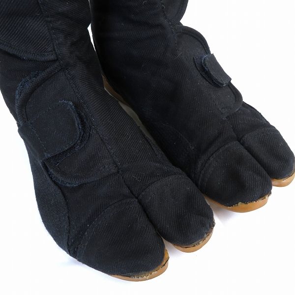 as ソウソウ SOU・SOU 地下足袋 自力たび 25.0 黒 足袋 NISSHIN RUBBER
