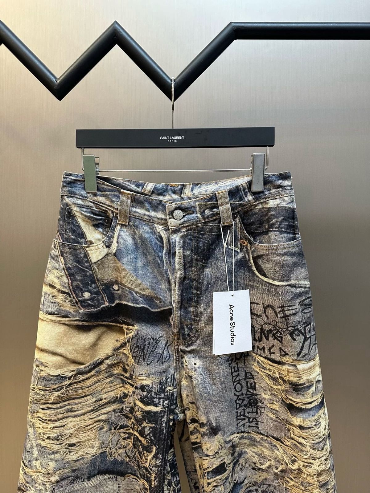 美品| ACNE STUDIO 2023M型ワイドレッグパンツ 美品| ACNE STUDIO 2023M型ワイドレッグパンツ - メルカリ