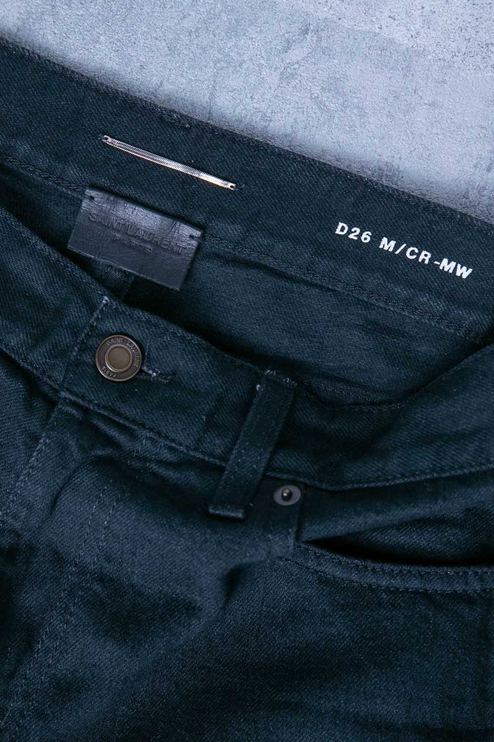 SAINT LAURENT サンローラン キャロットフィットデニムパンツ