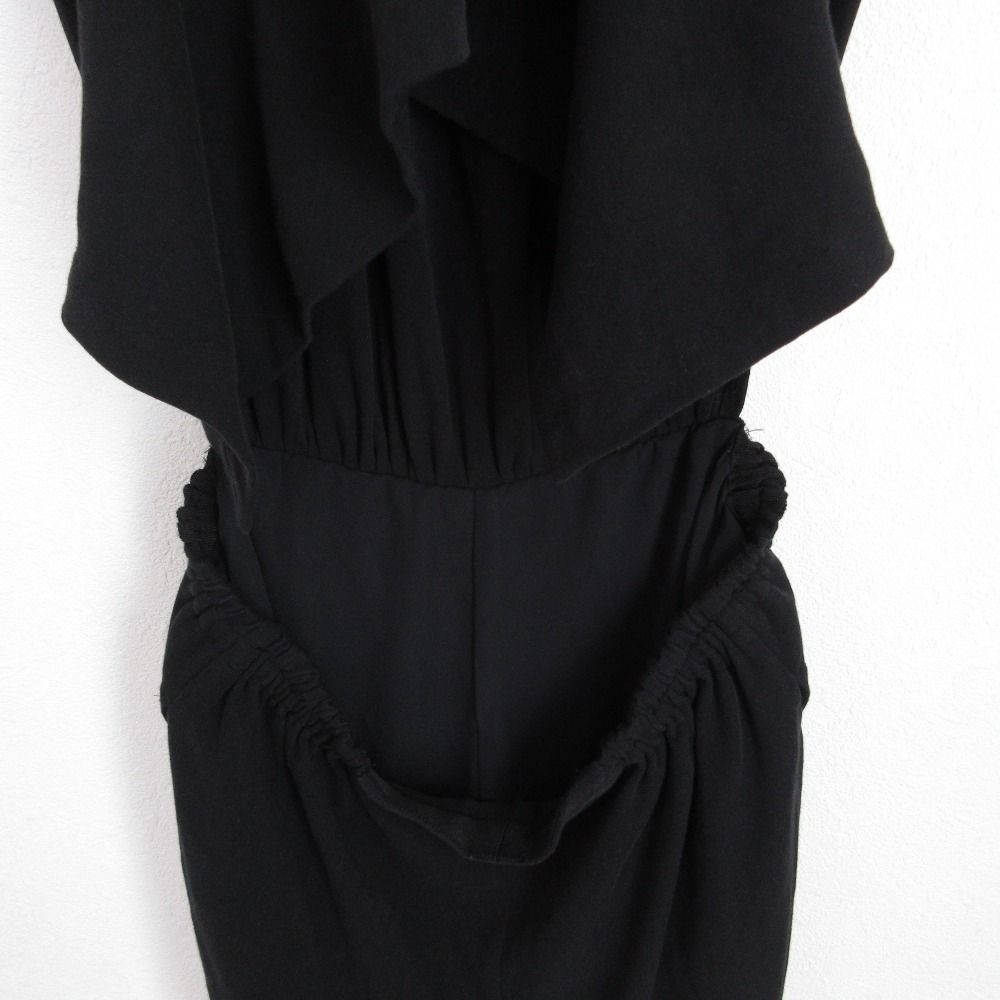 美品 Cruciani クルチアーニ フレンチスリーブ オープンバック  