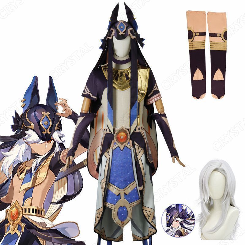 原神 セノ Cyno コスプレ衣装 ウイッグ付き 原神 げんしん ヒロイン コスプレ衣装 コスチューム ハロウィン クリスマス 制服 大人 子供 cosplay イベント