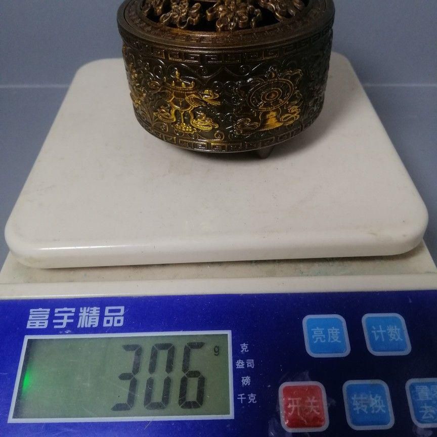 五福八宝香炉 家庭用 室内 薫香 香道具 装飾品 工芸品 美術品 置物 五福八宝香炉 家庭用 室内 薫香 香道具 装飾品 工芸品 美術品