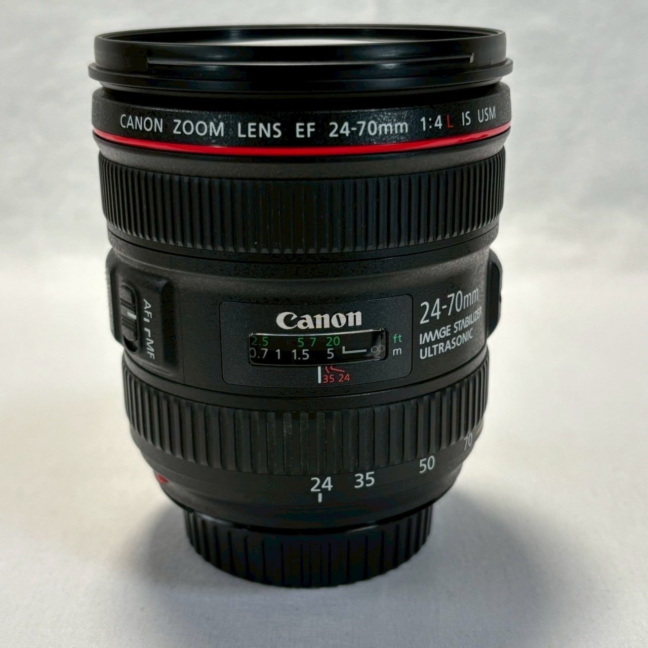 Canon|EF|24-70mm|F4L|IS|USM|フード|キャップ付|カビ|曇りなし|No.892