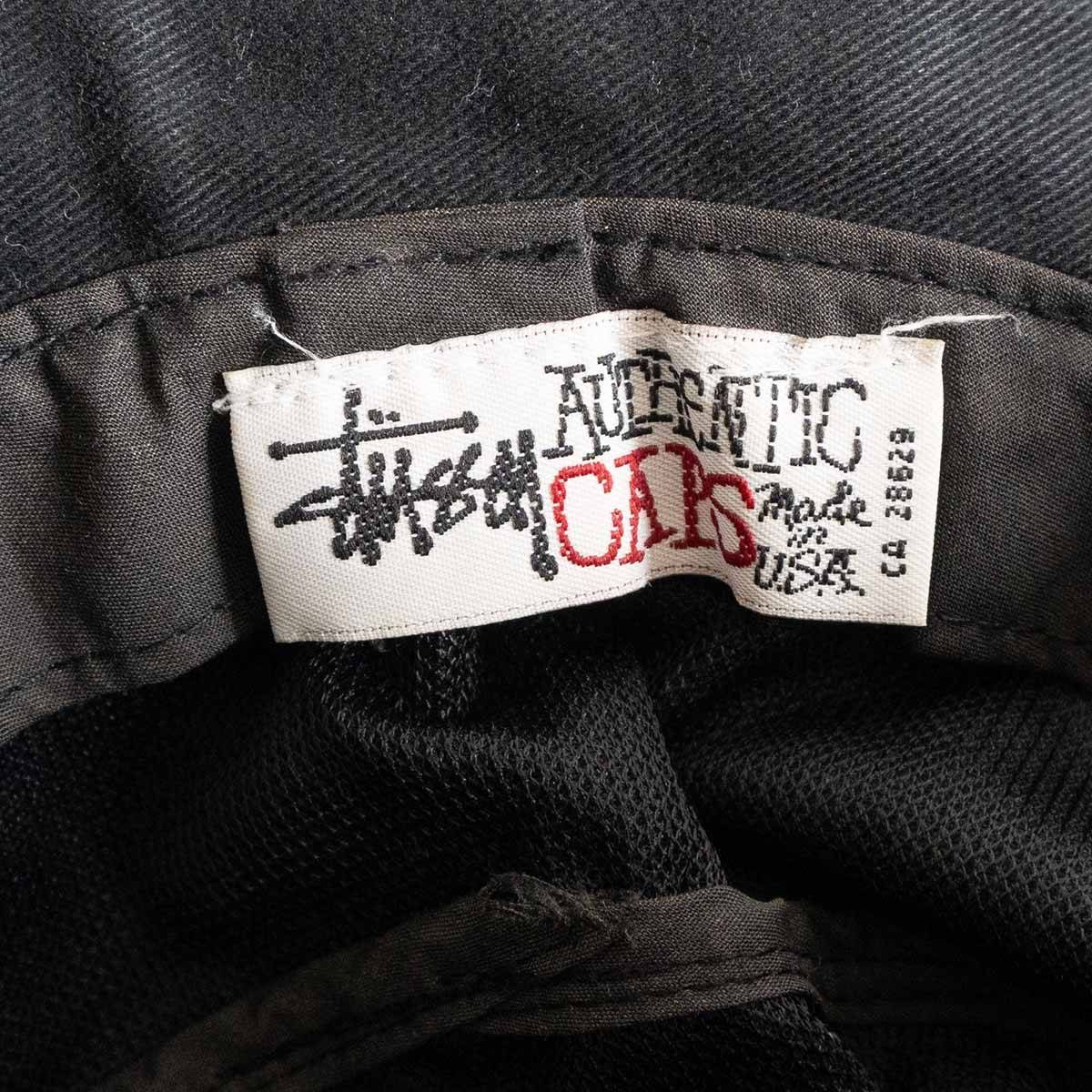old stussy オールドステューシー 90s 白タグ バケハ USA製 帽子