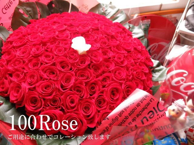 バラ 100本