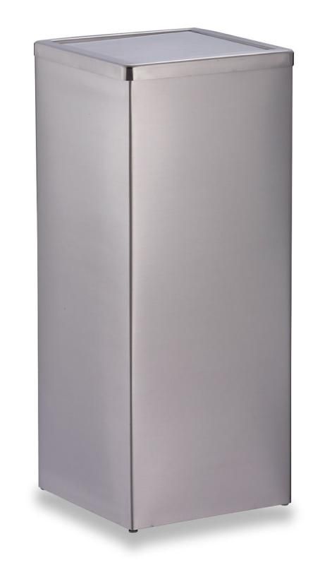 テラモト TERAMOTO ステンレス角型屑入GPX-41K 20L
