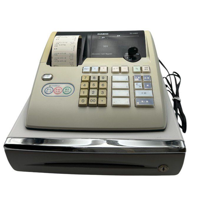 【鍵付き】CASIO カシオ 電子レジスター レジ TE-M80 店舗 鍵付き】CASIO カシオ 電子レジスター レジ TE-M80 店舗 CASIO電子