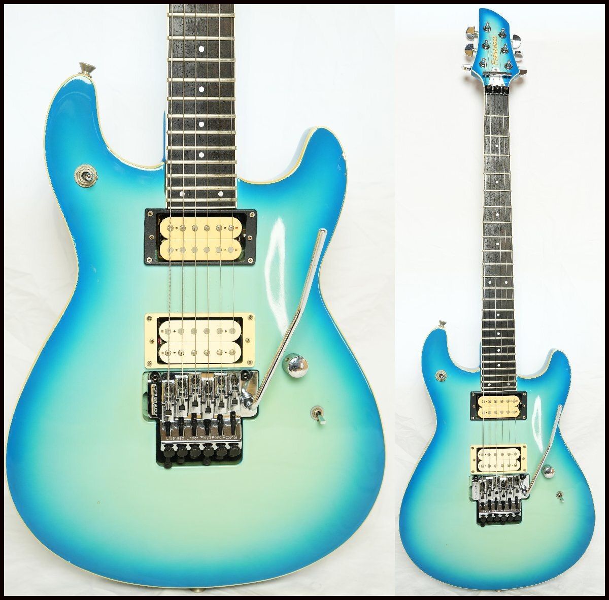 ギター FERNANDES JDA-85Y Electric Guitar Fernandes JDA-85Y Joan of Arc Blue Burst
