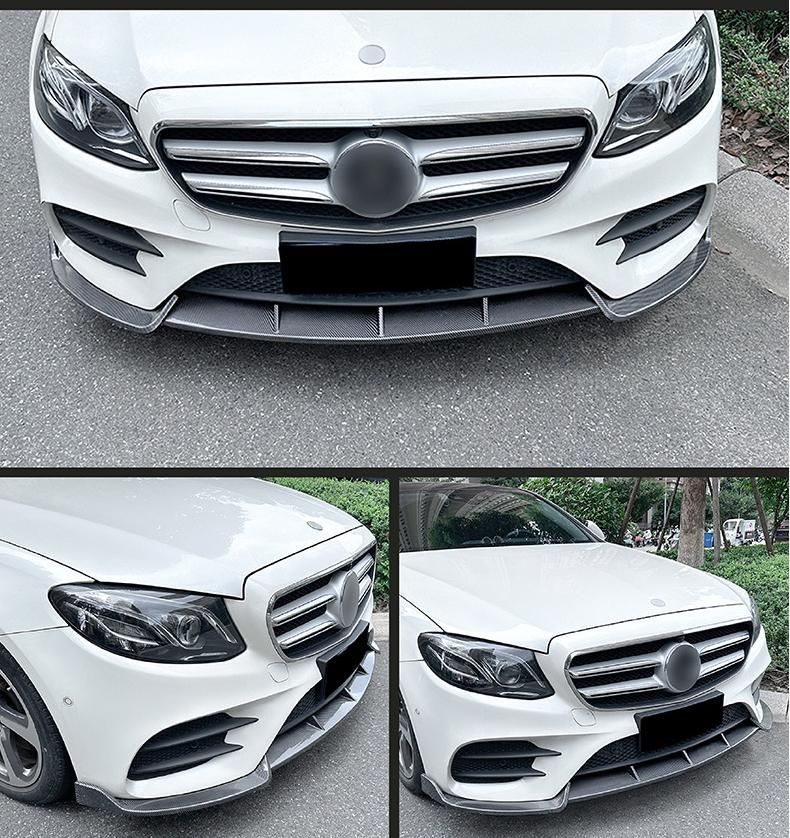 メルセデス Eクラス W213 C238 E260 E300 E43 2016～2020年 AMGスタイル フロントリップスポイラー 登場 ZZ520