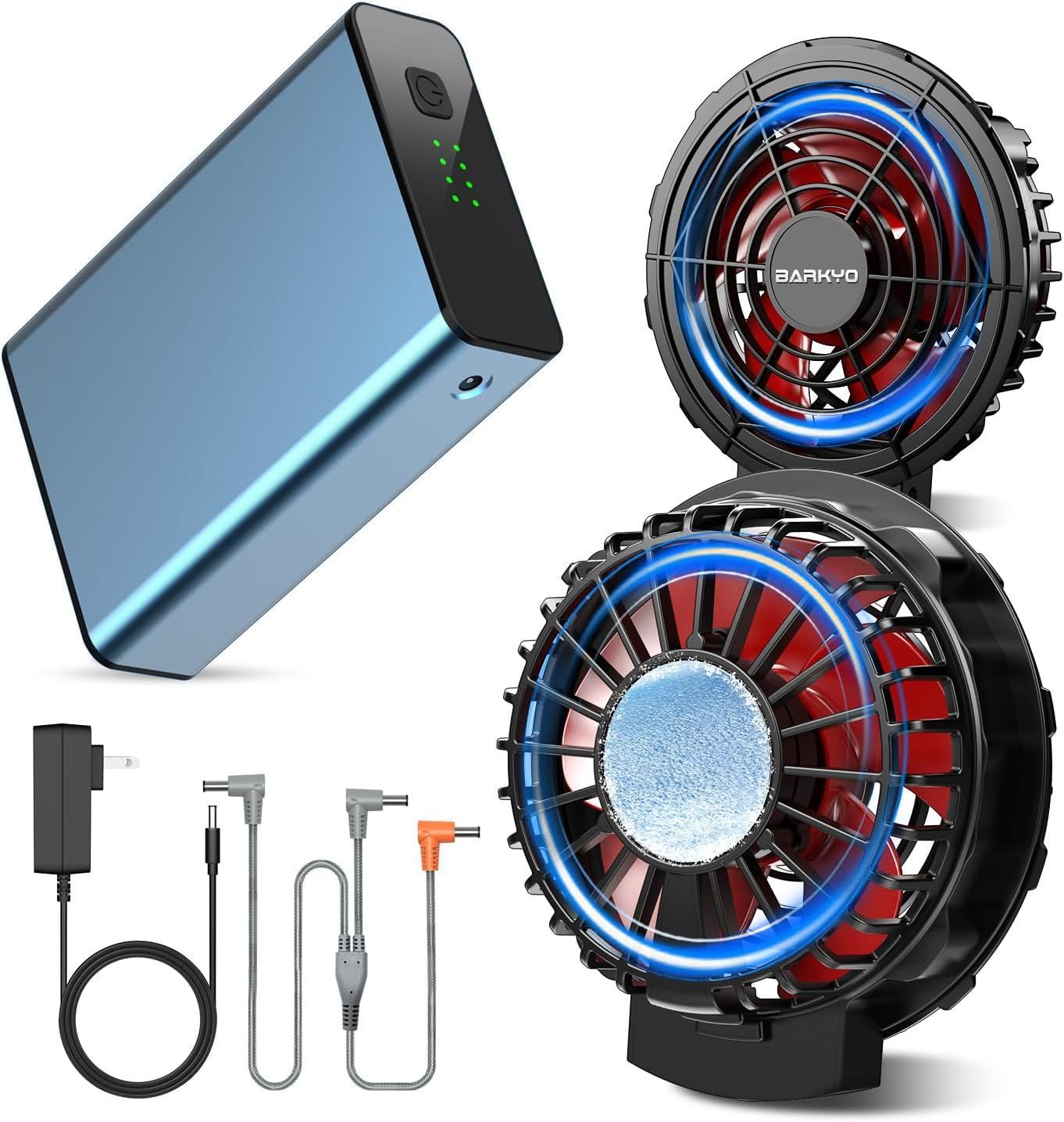 40V超高出力】ファン付き作業服 ファンバッテリーセット バッテリー