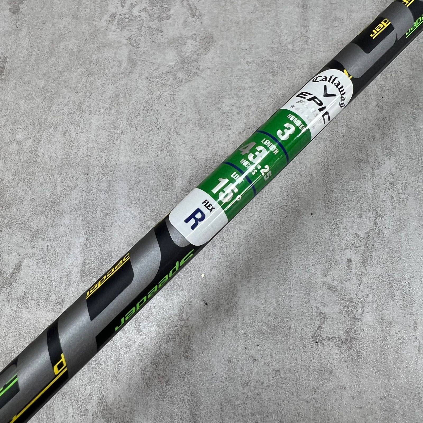 シュリンク付き キャロウェイ エピックフラッシュ メンズゴルフ 3 W R 右利き用 フェアウェイウッド Callaway