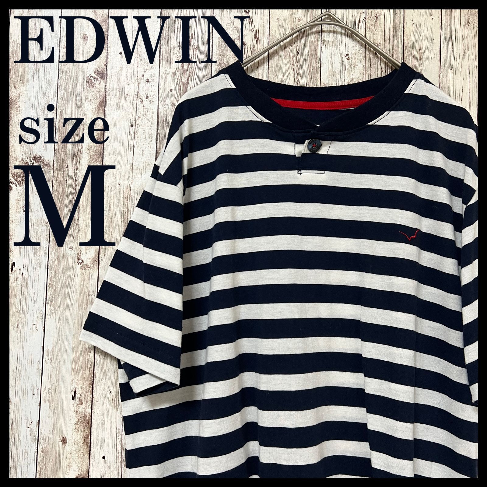 EDWIN 長袖Ｔシャツ メンズM - 通販 - guianegro.com.br