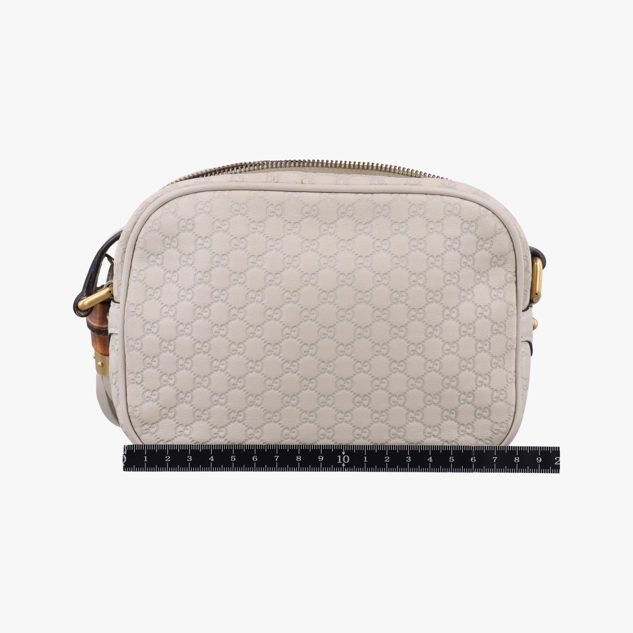 グッチGucciマイクログッチシマホワイトレザー309538D012942395