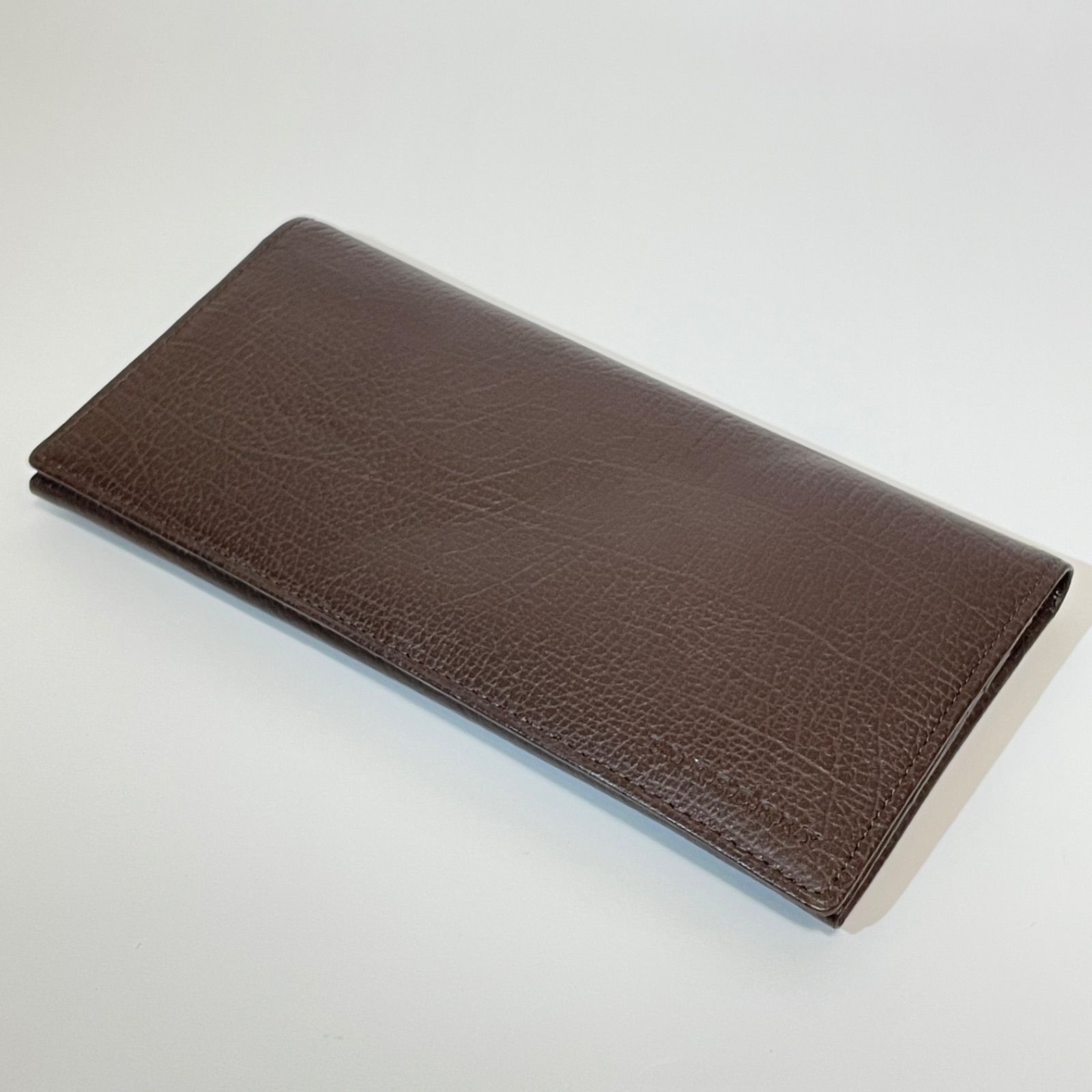 BURBERRY バーバリー 長財布 チェック柄内装 レザー ブラウン ロング