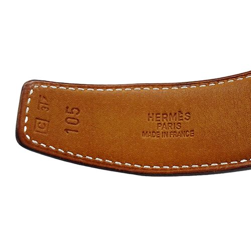 極 美品 エルメス コンスタンス バックル レザー ベルト ブラウン. HERMES - エルメス コンスタンスH ベルト サイズ：70 ボックス