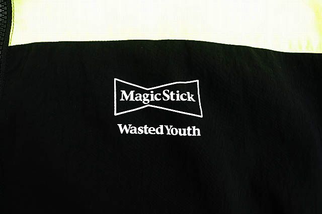 ウェイステッドユース Wasted youth ×MAGICSTICK pop up マジックスティック ポップアップ 限定 ナイロン トラック  ジャケット MSWY-IN001 M マルチカラー ブランド古着ベクトル 中古○241205 - メルカリ