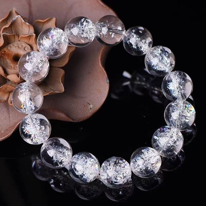 透明度抜群❣️天使からの贈り物✨☆エレスチャルクォーツ☆ブレスレット 透明度抜群??天使からの贈り物?エレスチャルクォーツ