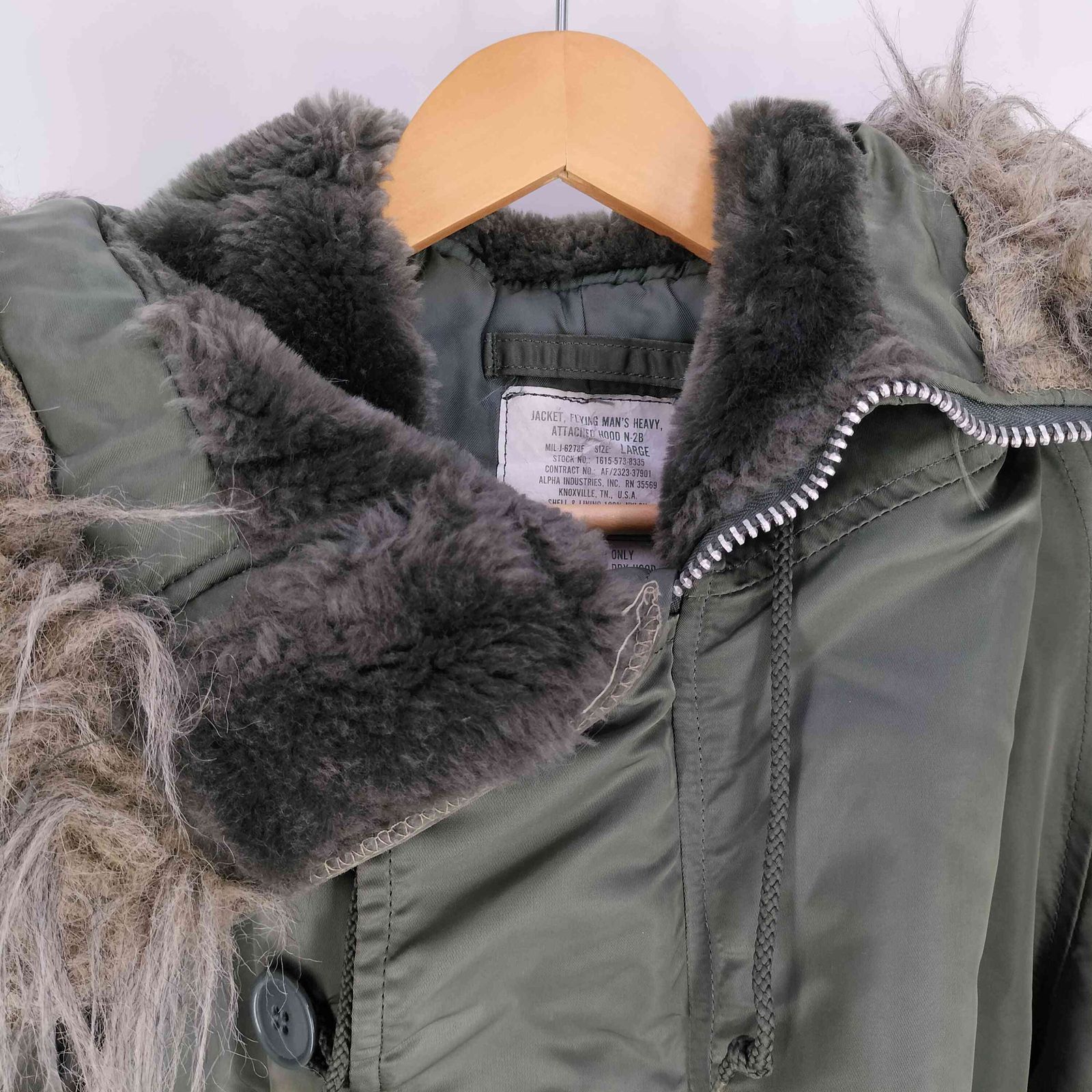 アルファインダストリーズ ALPHA INDUSTRIES MADE IN USA IDEALジップ