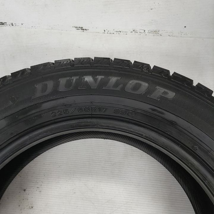 0T25058 スタッドレスタイヤ DUNLOP ダンロップ WINTER MAXX WM02 225 60R17 4本セット