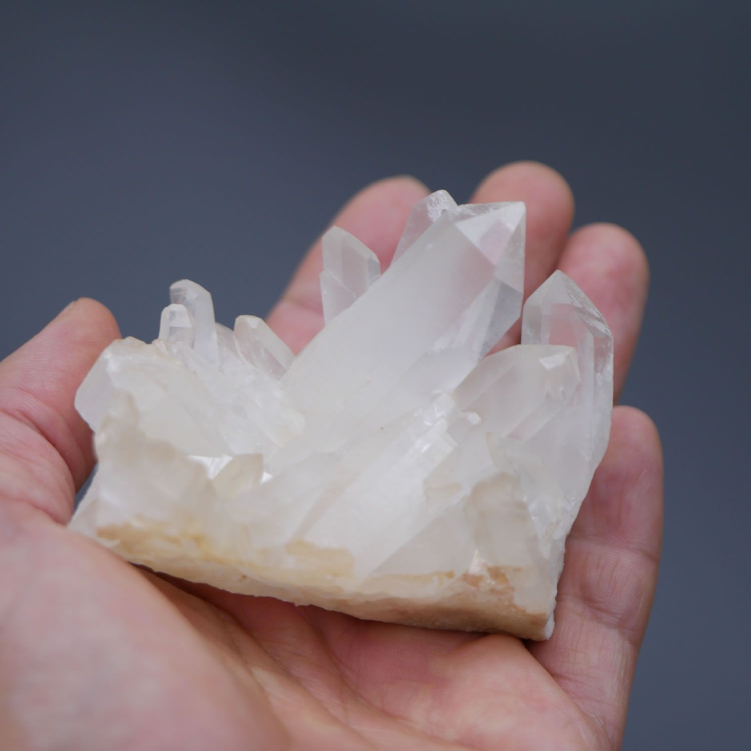 マダガスカル産 水晶 クラスター 1点物 約149g(Wターミネーター
