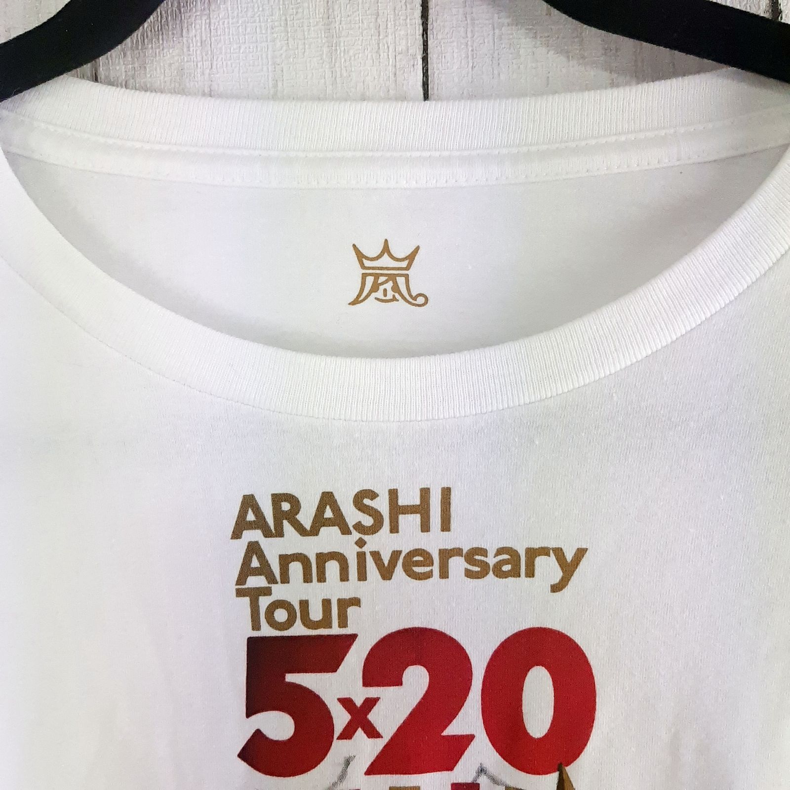 嵐ARASHI 5×20 anniversary tourツアー Tシャツ - メルカリ