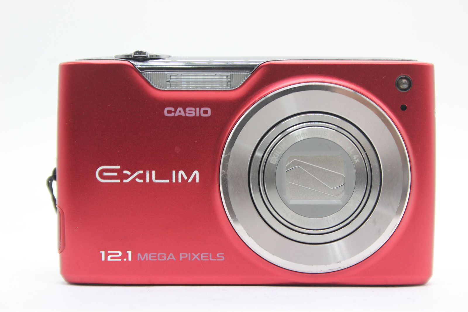 美品 返品保証】 カシオ Casio Exilim EX-Z450 レッド 28mm Wide 4x