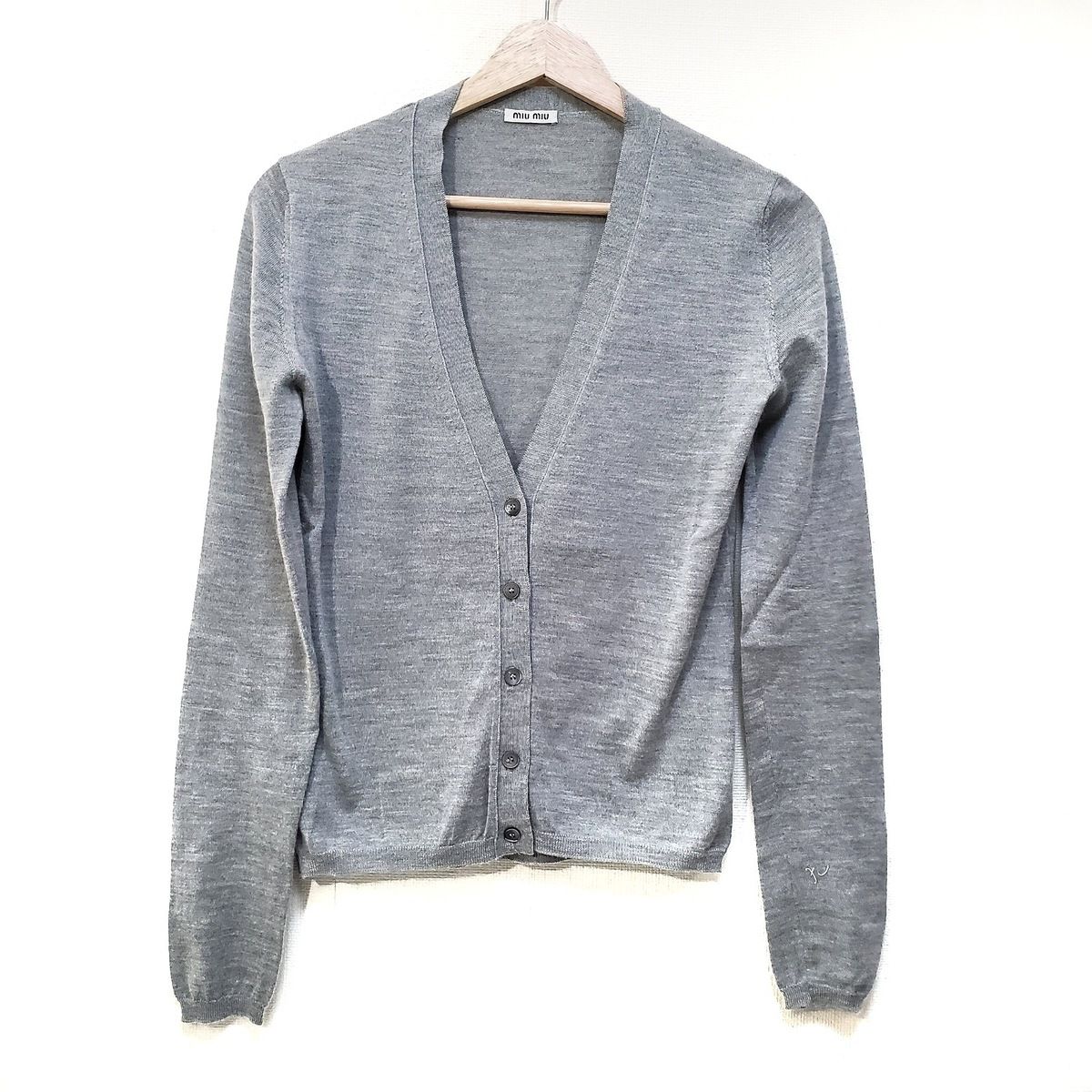 ミュウミュウ カーディガン サイズ40 M -