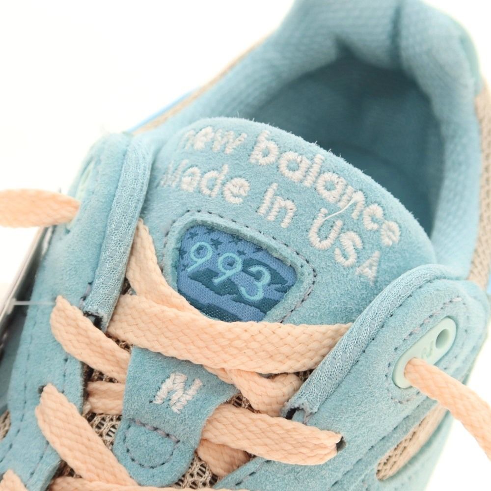 【中古】【未使用】ニューバランス NEW BALANCE × Joe Freshgoods MR993JF1 スニーカー ミントブルーxライトピンク【サイズ28cm】【メンズ】 中古】【未使用】ニューバランス NEW BALANCE × Joe Freshgoods