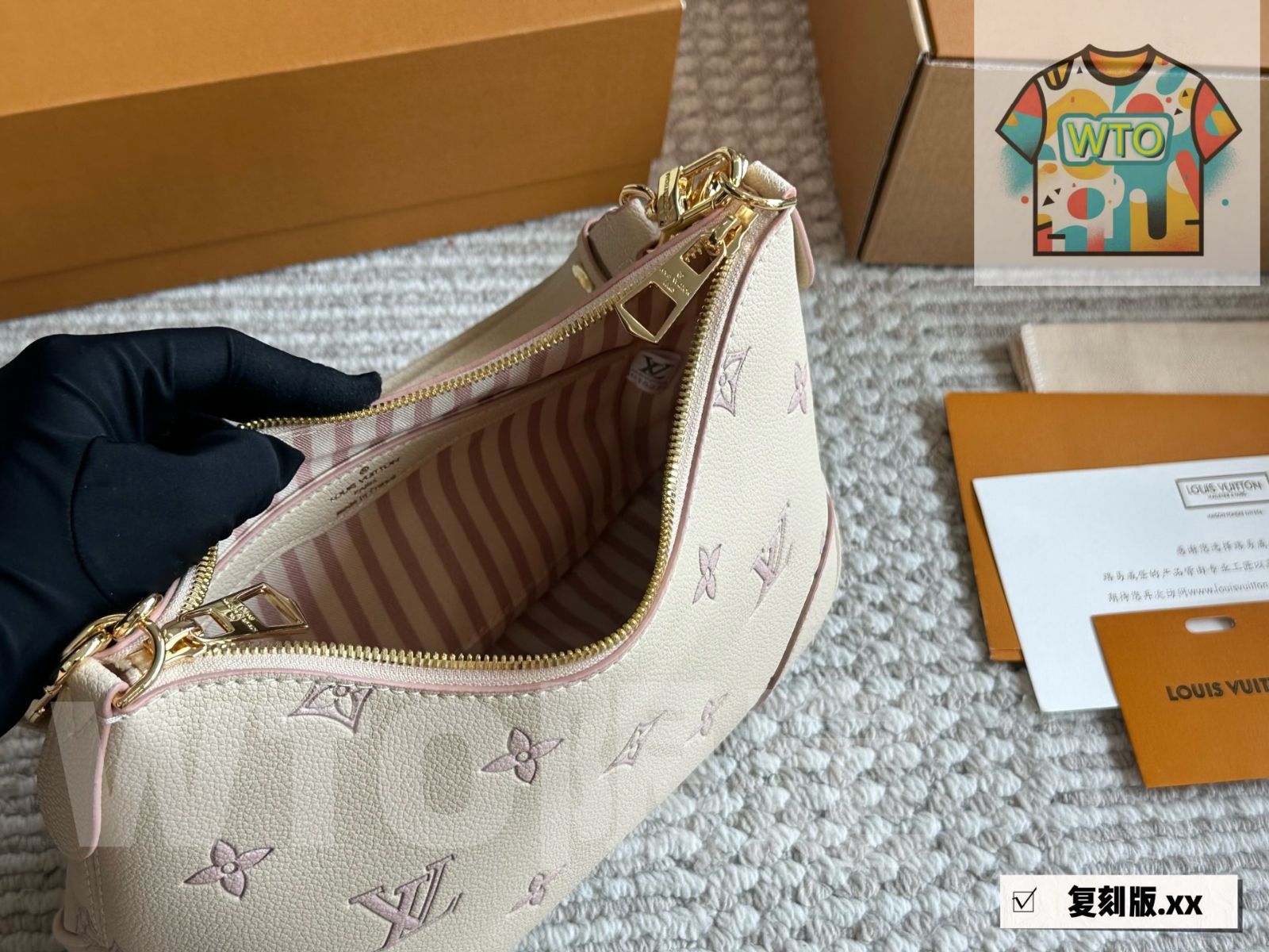 ルイヴィトン キュイール シワ ボストンバッグ　ビジネスバッグ ハンドバッグ　白 ルイヴィトン キュイール シワ ボストンバッグ ビジネスバッグ