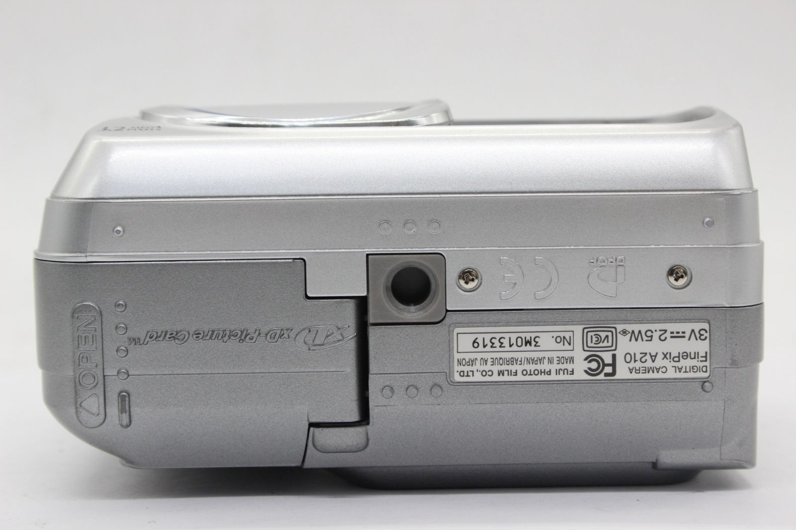 【返品保証】 【便利な単三電池で使用可】フジフィルム Fujifilm Finepix A210 3x コンパクトデジタルカメラ s9383